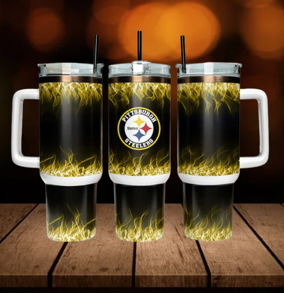40oz  Steelers inspired Tumbler