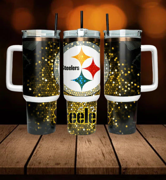 40oz  Steelers inspired Tumbler