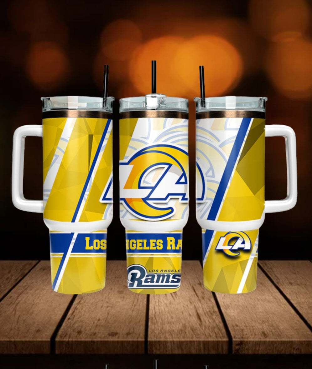 40oz  LA Rams inspired Tumbler