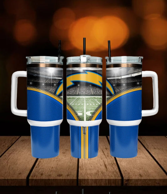 40oz  Chargers inspired Tumbler