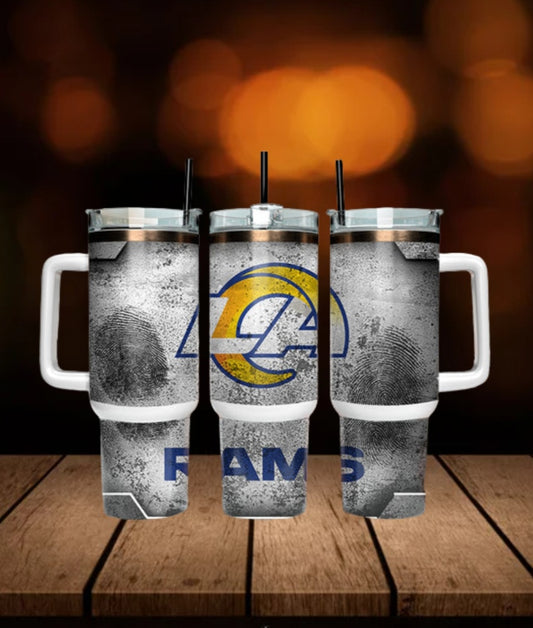 40oz  LA Rams inspired Tumbler