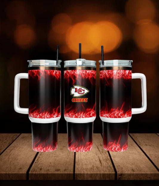 40oz  Cheifs inspired Tumbler