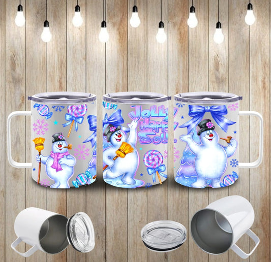 15oz  snowman coffee mug