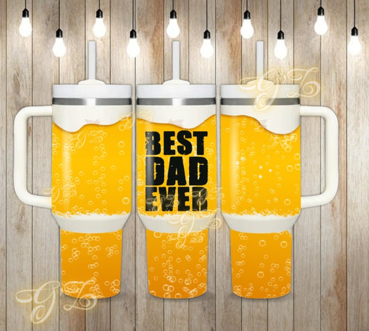 40oz Dad beer wrap digital download