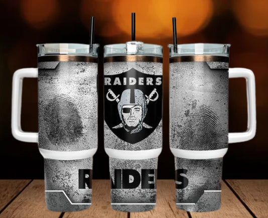 40oz  Raiders inspired Tumbler
