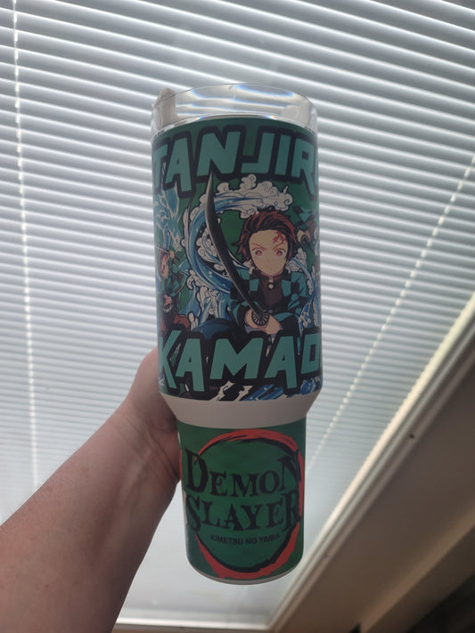40oz Demon slayer tumbler