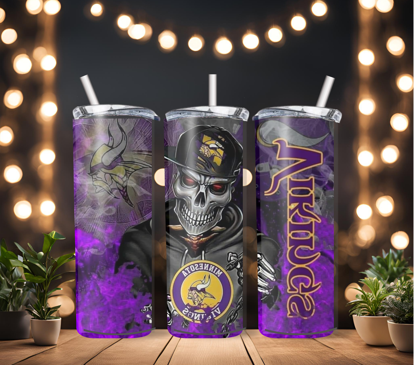 20oz vikings tumbler dupe