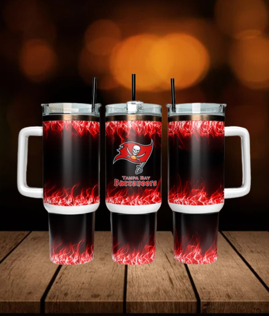 40oz  Buccaneers inspired Tumbler