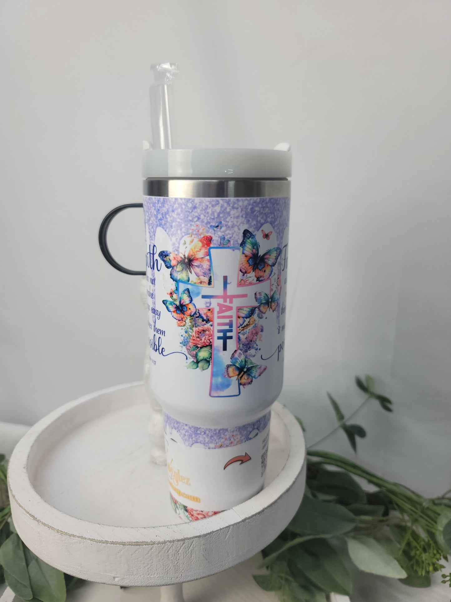 Faith 40oz H2.0 Tumbler Dupe