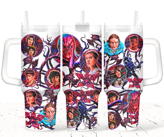 40oz Stangers inspired Tumbler