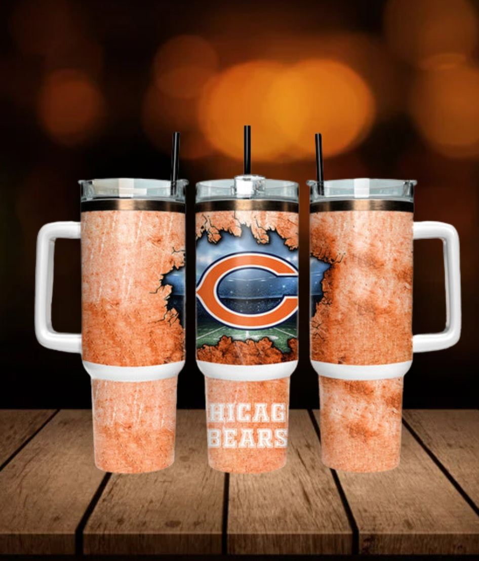 40oz  Bears inspired Tumbler