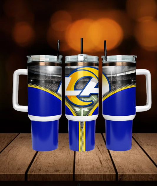 40oz  LA Rams inspired Tumbler