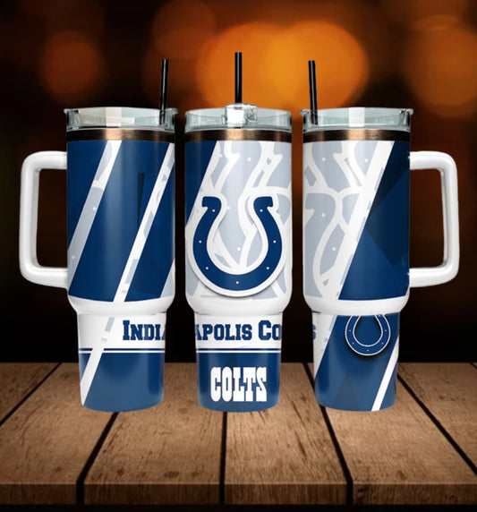 40oz  Colts inspired Tumbler