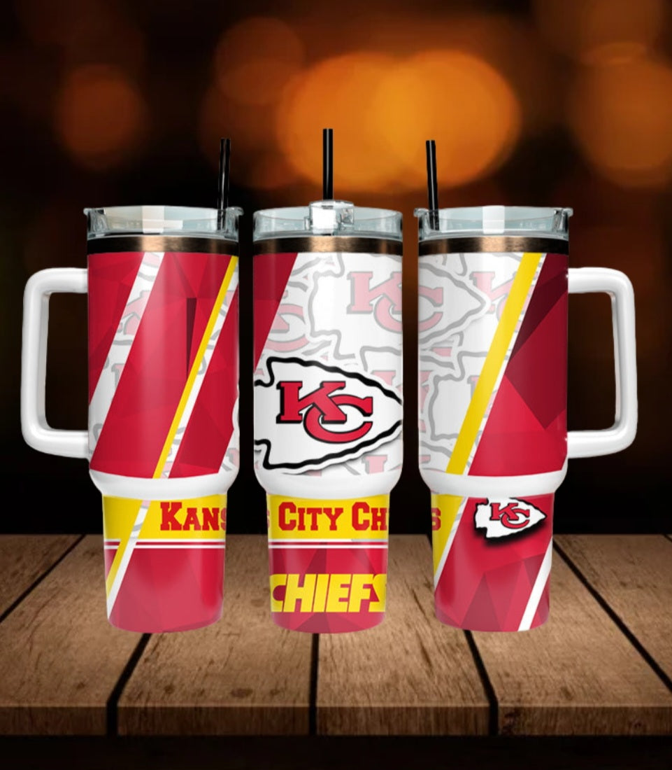 40oz  Cheifs inspired Tumbler